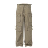 LuxeWaves™ UrbanTrek – Men’s Multi-Pocket Tactical Cargo Pants
