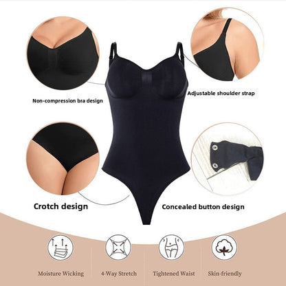 LuxeWaves™ | SmoothSculpt Support Shaping Bodysuit