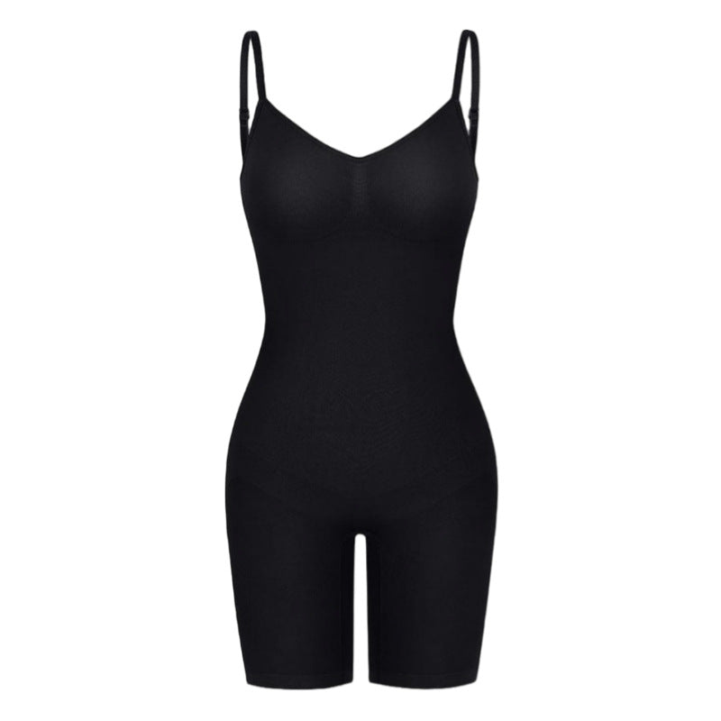 LuxeWaves™ | Seamless Sculpting Mid-Thigh Shapewear Bodysuit