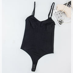 LuxeWaves™ Halter Seamless Shapewear Jumpsuit
