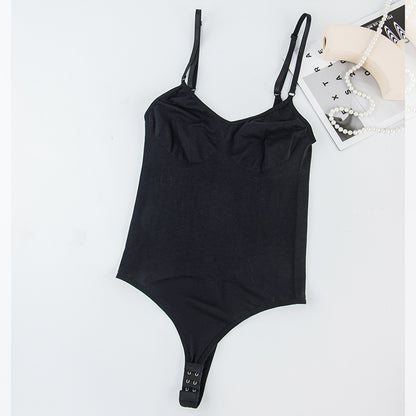 LuxeWaves™ Halter Seamless Shapewear Jumpsuit