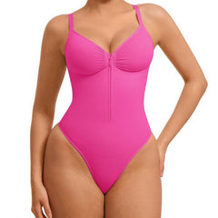 LuxeWaves™ | Zip Sculpting Bodysuit
