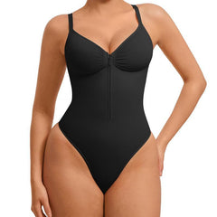 LuxeWaves™ | Zip Sculpting Bodysuit