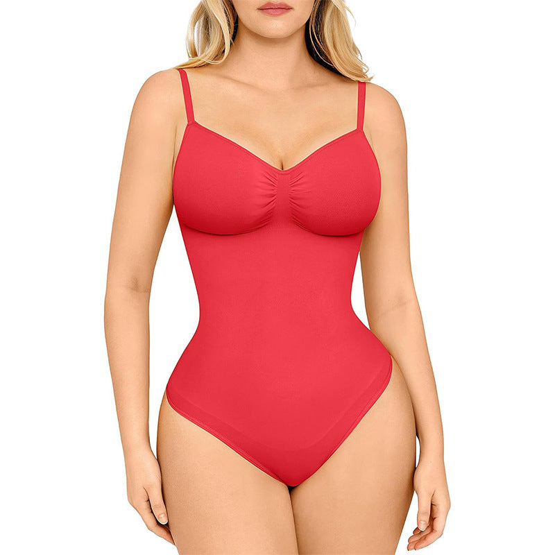 LuxeWaves™ | Seamless Tummy Control Shapewear Bodysuit