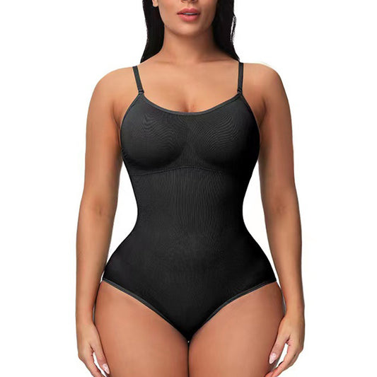LuxeWaves™ Seamless Everyday Sculpt Bodysuit – Tummy Control One-Piece Shapewear