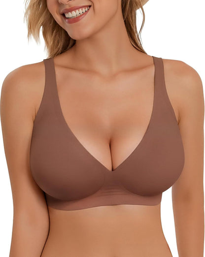 LuxeWaves™ | Deep V Sculpt Seamless Bra