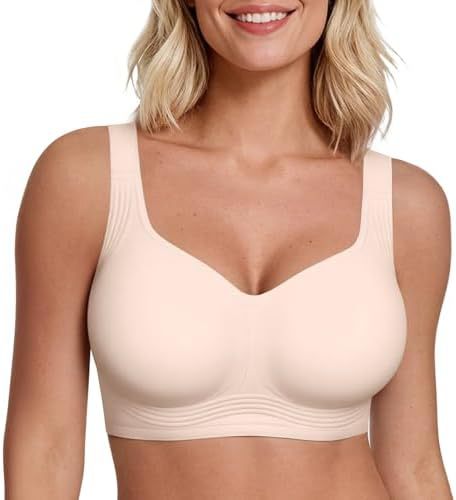 LuxeWaves™ | Second-Skin Deep V Seamless Bra