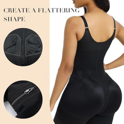 LuxeWaves™ | Adjustable Sculpting Shapewear Bodysuit