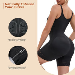 LuxeWaves™ | Women’s Fajas Tummy Control Butt Lift Compression Bodysuit