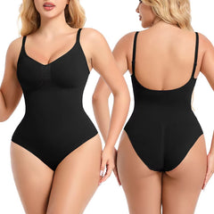 LuxeWaves™ Seamless Comfort Boyshort Shaper – Plus Size Sculpting Bodysuit