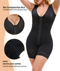 LuxeWaves™ | Women’s Fajas Tummy Control Butt Lift Compression Bodysuit