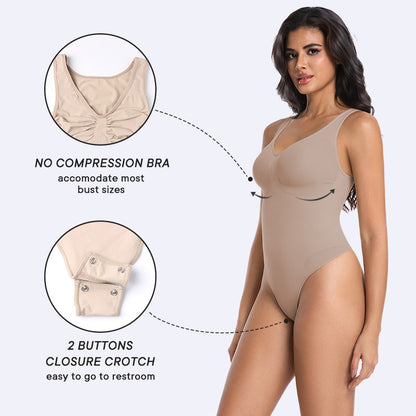 LuxeWaves™ | SculptForm Strong Support Contour Bodysuit