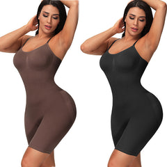 LuxeWaves™ Seamless Full Body Sculpt Shaper – Tummy Control, Lift & Smooth Fit