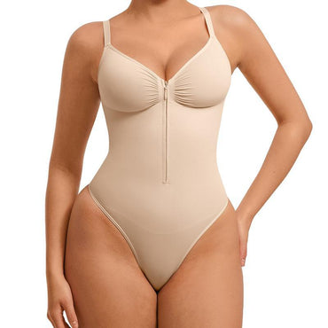 LuxeWaves™ | Zip Sculpting Bodysuit