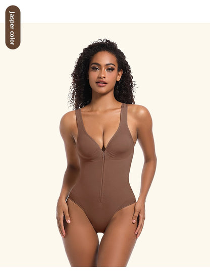 LuxeWaves™ Strapless Seamless Tummy Control Bodysuit