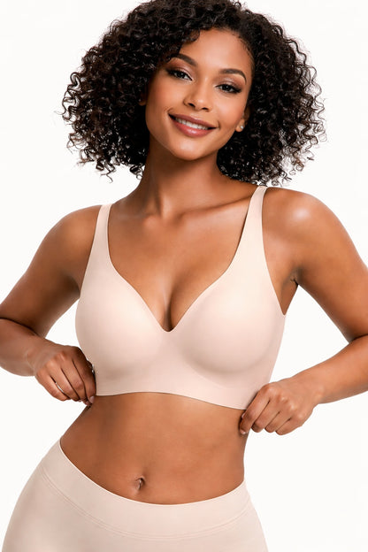 LuxeWaves™ | CloudLift Wireless Seamless Bra
