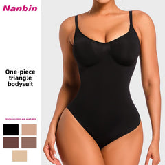 LuxeWaves™ Seamless Tummy Control Shaping Bodysuit