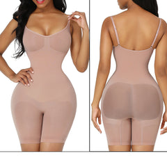LuxeWaves™ Seamless Full Body Sculpt Shaper – Tummy Control, Lift & Smooth Fit