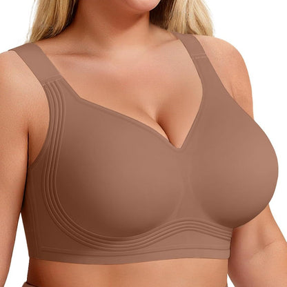 LuxeWaves™ | Second-Skin Deep V Seamless Bra