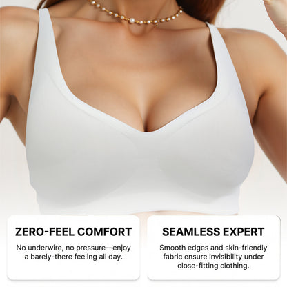 LuxeWaves™ | CloudLift Wireless Seamless Bra