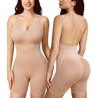 LuxeWaves™ | SculptCurve Seamless Thigh Control Bodysuit