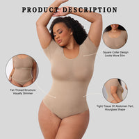 Skin color short sleeve T section