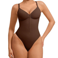 LuxeWaves™ | Zip Sculpting Bodysuit