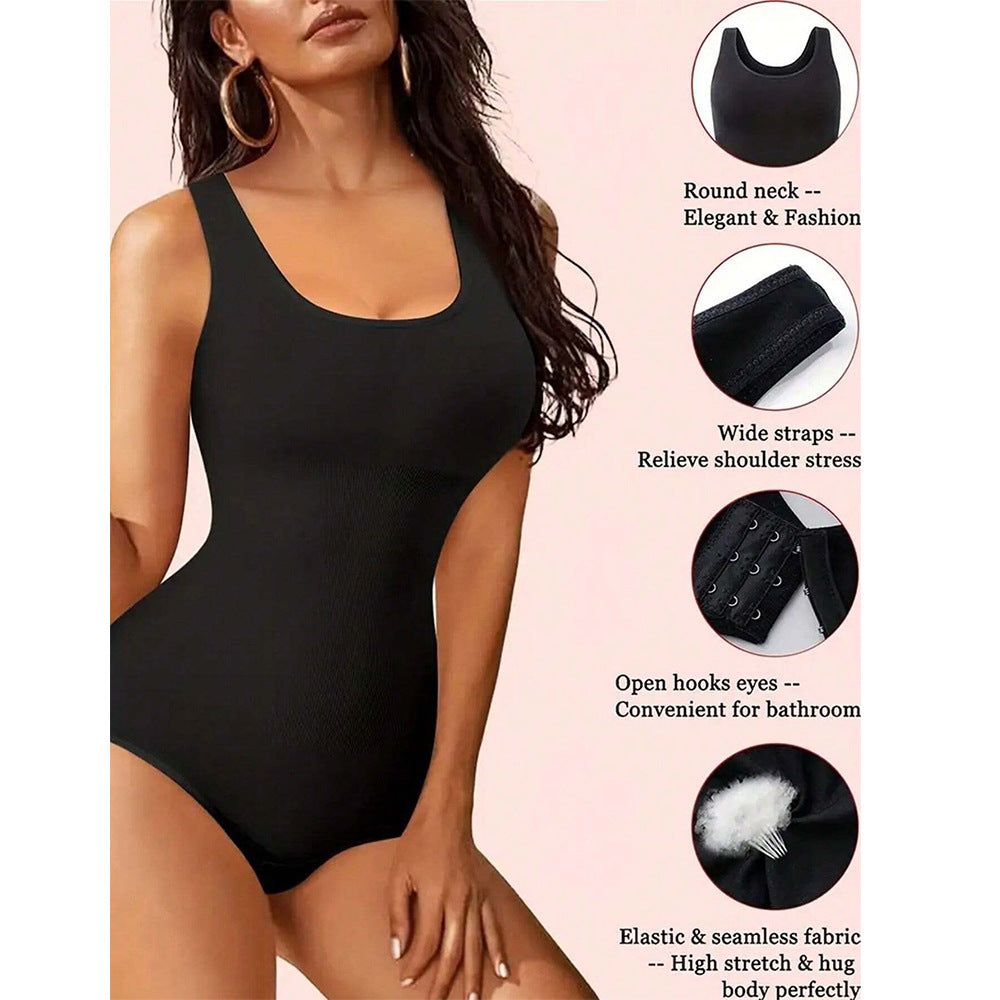 LuxeWaves™ | SculptLift Cinched-Waist Bodysuit