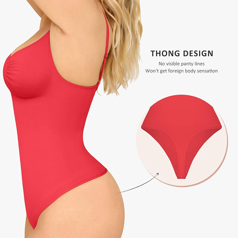 LuxeWaves™ | Seamless Tummy Control Shapewear Bodysuit