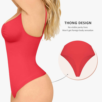 LuxeWaves™ | Seamless Tummy Control Shapewear Bodysuit