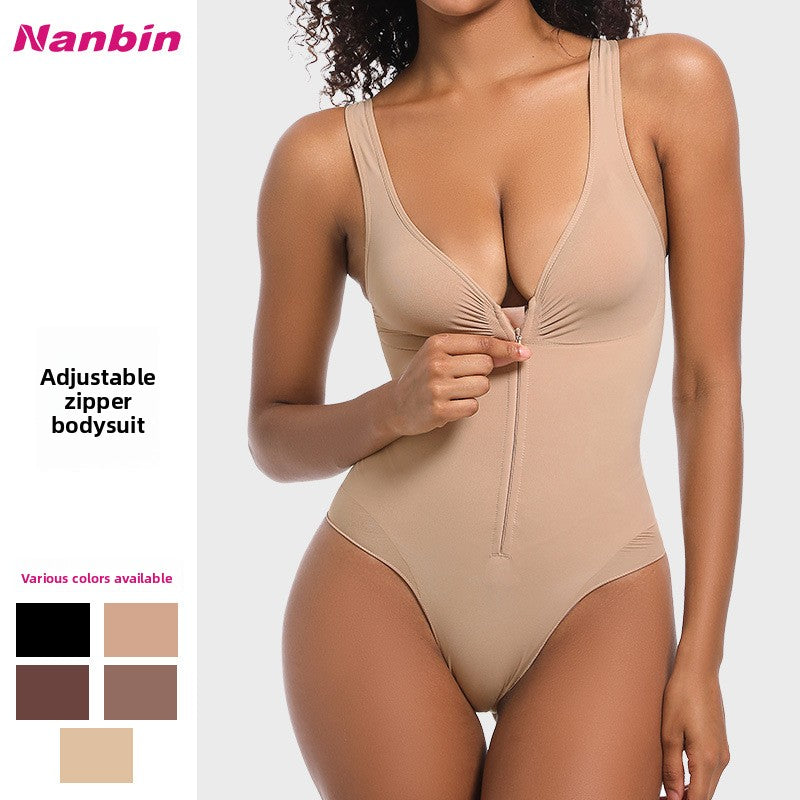 LuxeWaves™ Strapless Seamless Tummy Control Bodysuit