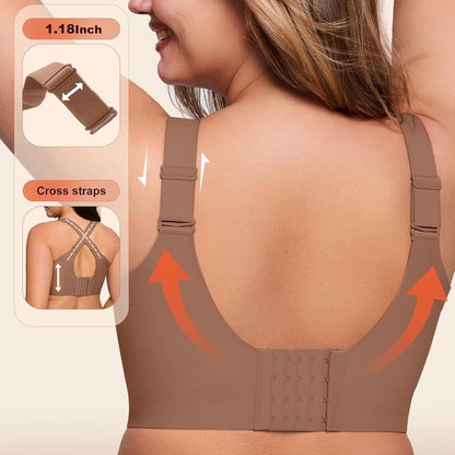 LuxeWaves™ | Second-Skin Deep V Seamless Bra