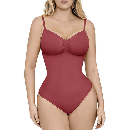 LuxeWaves™ | Seamless Tummy Control Shapewear Bodysuit