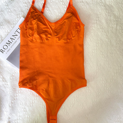 LuxeWaves™ Adjustable Backless Body Shaper – Seamless Waist & Tummy Control