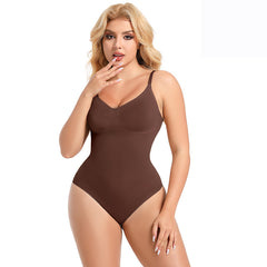 LuxeWaves™ Seamless Tummy Control Shaping Bodysuit