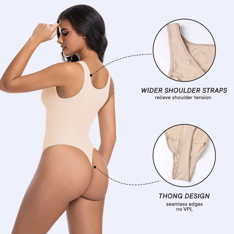 LuxeWaves™ | SculptForm Strong Support Contour Bodysuit