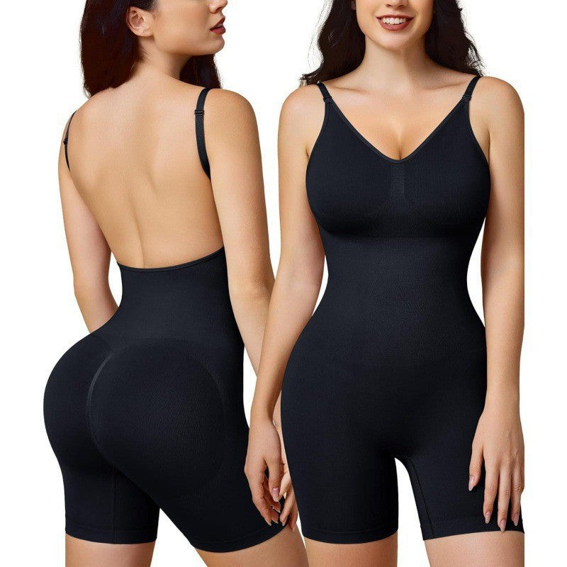 LuxeWaves™ | SculptCurve Seamless Thigh Control Bodysuit
