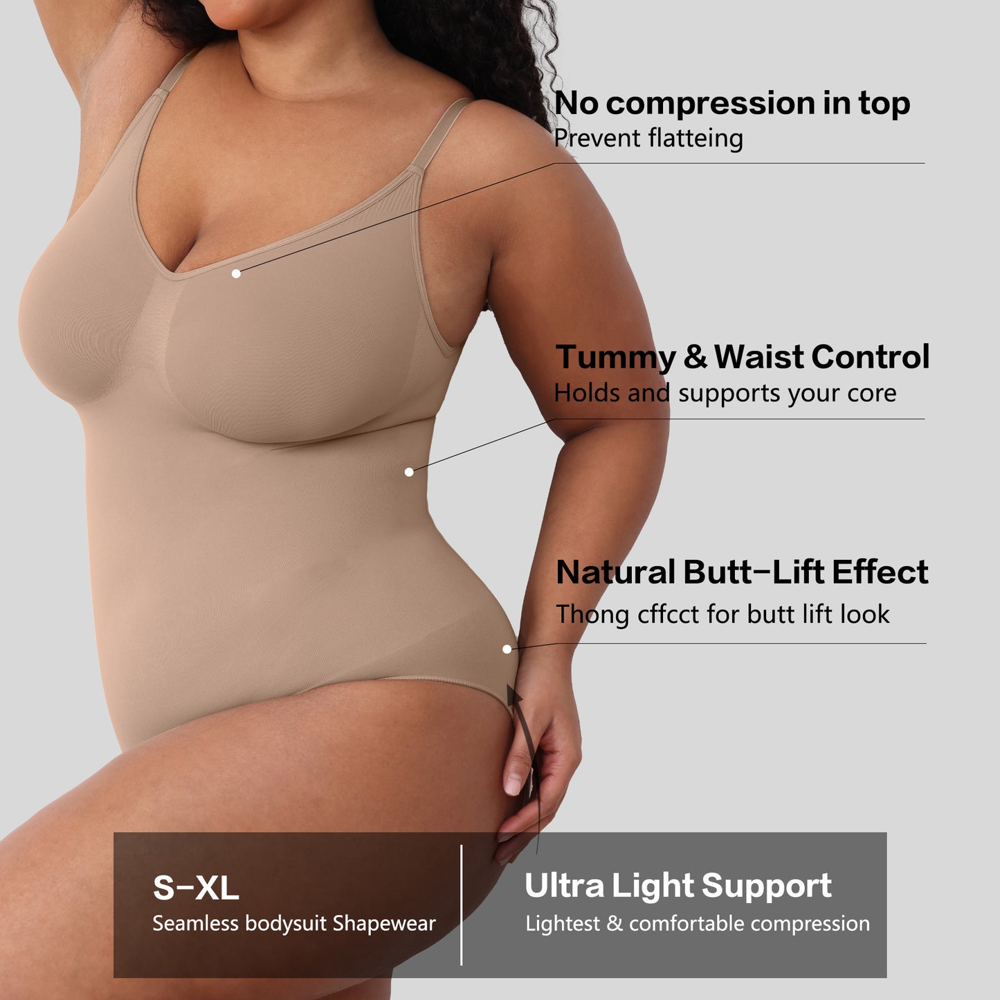 LuxeWaves™ | CoreSculpt Seamless Body Shaper