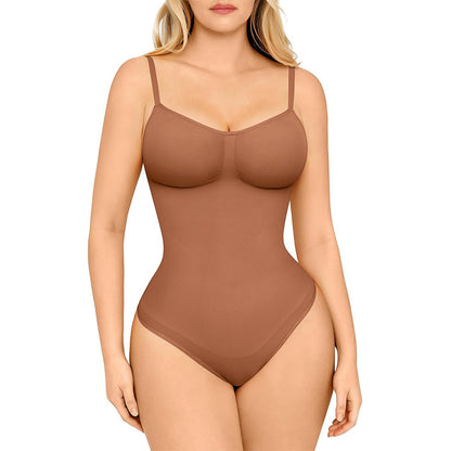 LuxeWaves™ | Seamless Tummy Control Shapewear Bodysuit