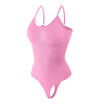 LuxeWaves™ Seamless Sculpting Shapewear Bodysuit – Waist, Tummy & Curve Control