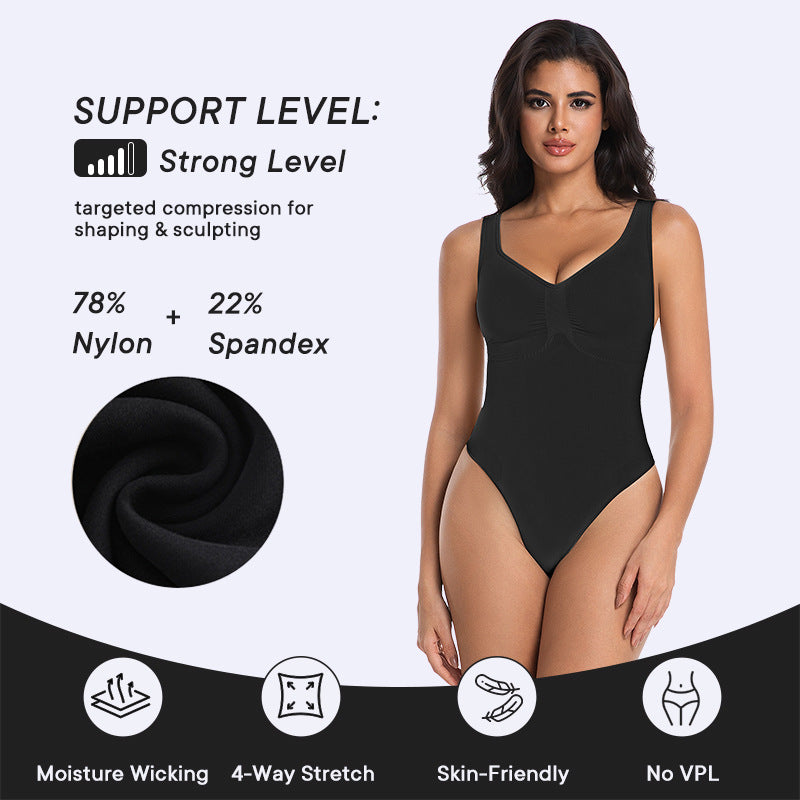 LuxeWaves™ | SculptForm Strong Support Contour Bodysuit