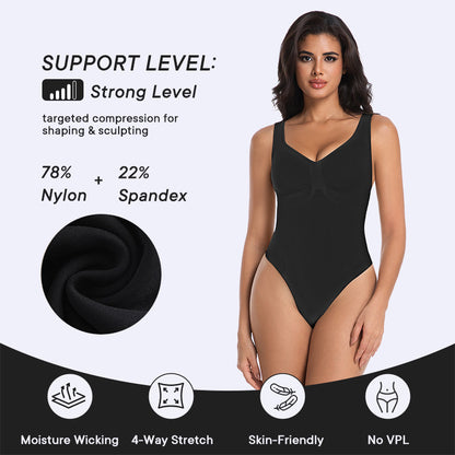 LuxeWaves™ | SculptForm Strong Support Contour Bodysuit