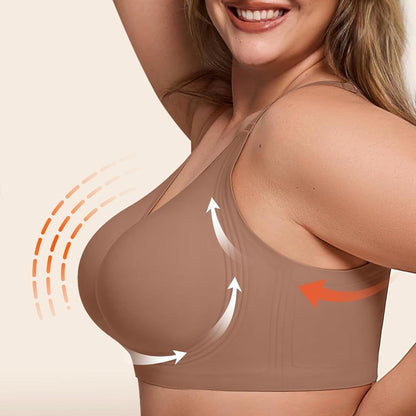 LuxeWaves™ | Second-Skin Deep V Seamless Bra