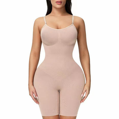 LuxeWaves™ | SculptCurve Seamless Thigh Control Bodysuit