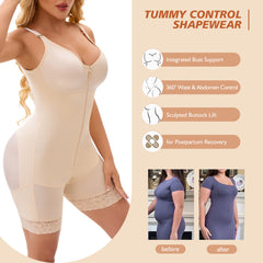 LuxeWaves™ | Women’s Fajas Tummy Control Butt Lift Compression Bodysuit