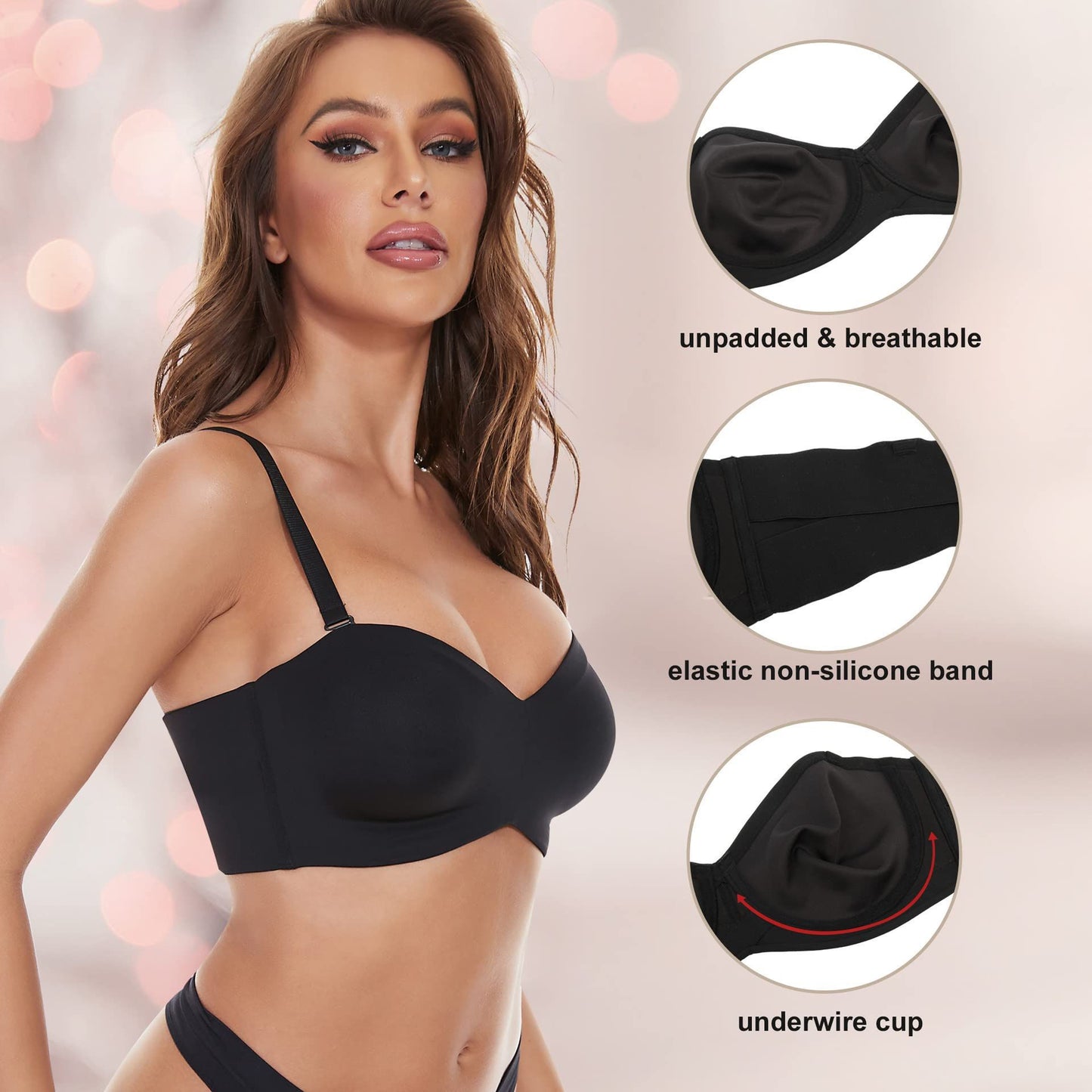 LuxeWaves™ | Invisible Sculpt Seamless Bra