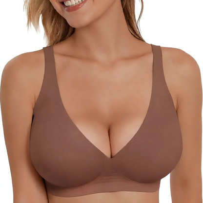 LuxeWaves™ | Deep V Sculpt Seamless Bra
