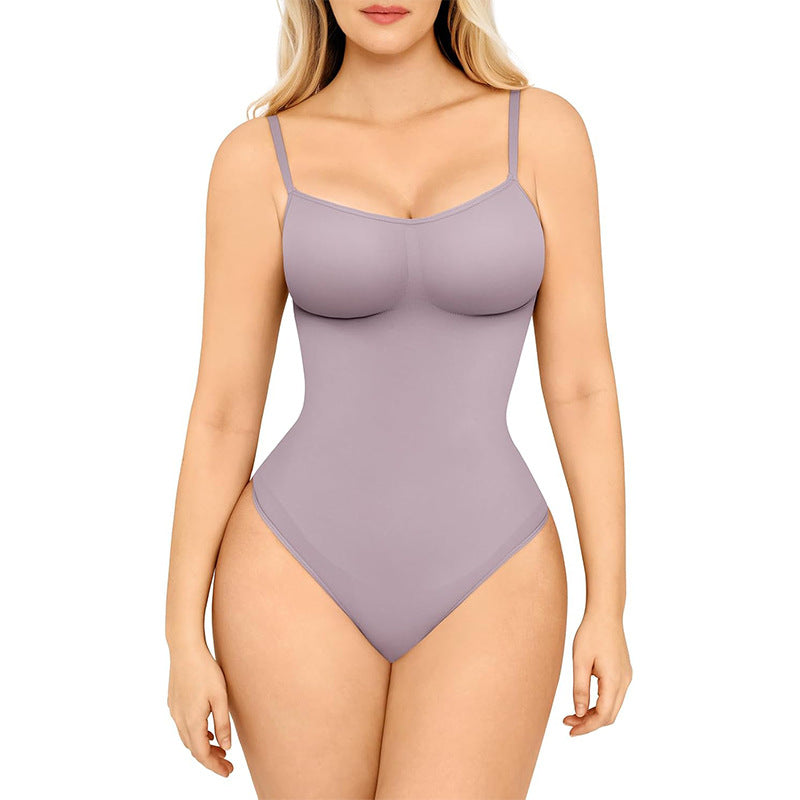 LuxeWaves™ | Seamless Tummy Control Shapewear Bodysuit