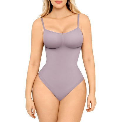 LuxeWaves™ | Seamless Tummy Control Shapewear Bodysuit