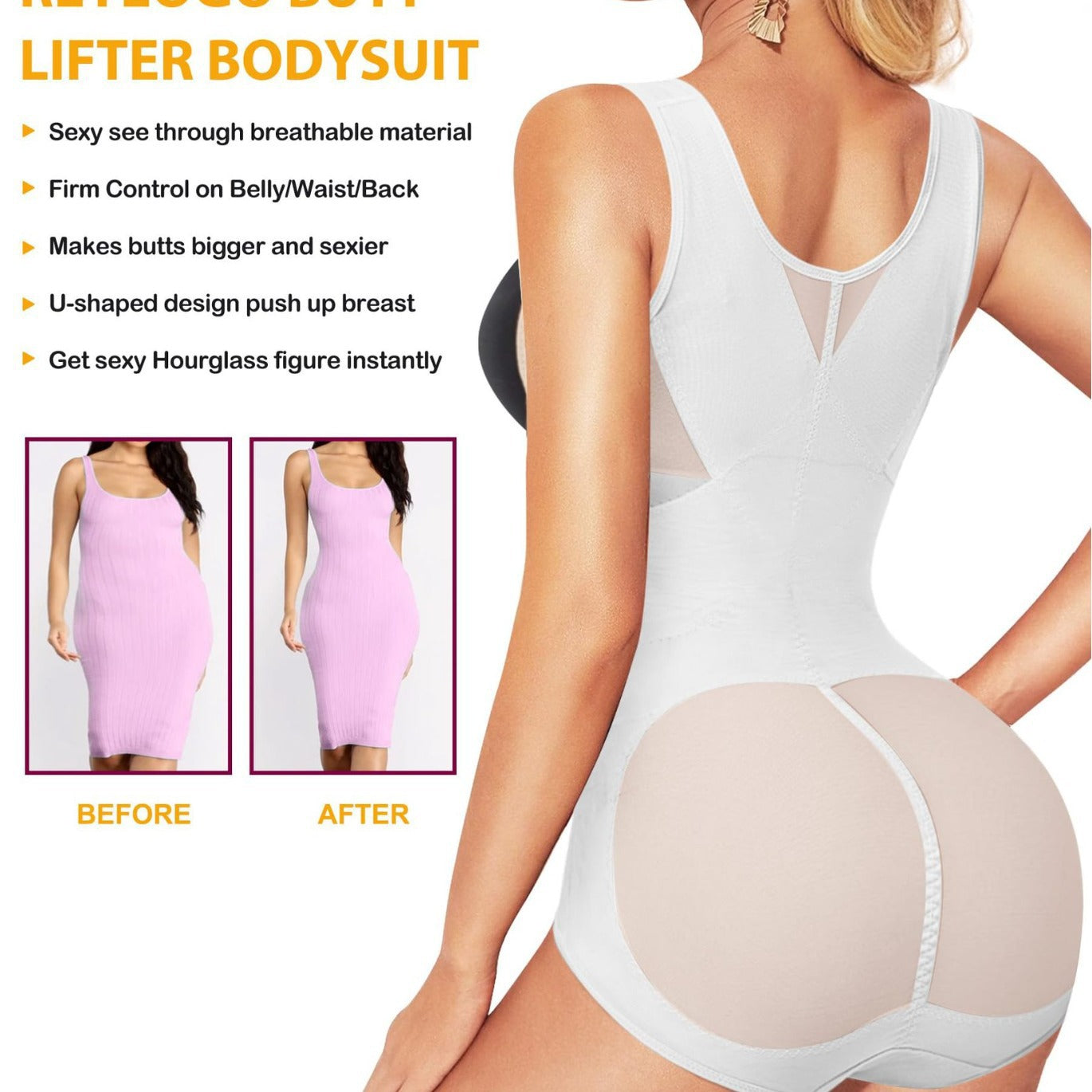 LuxeWaves™ Breathable Everyday Shaping Bodysuit